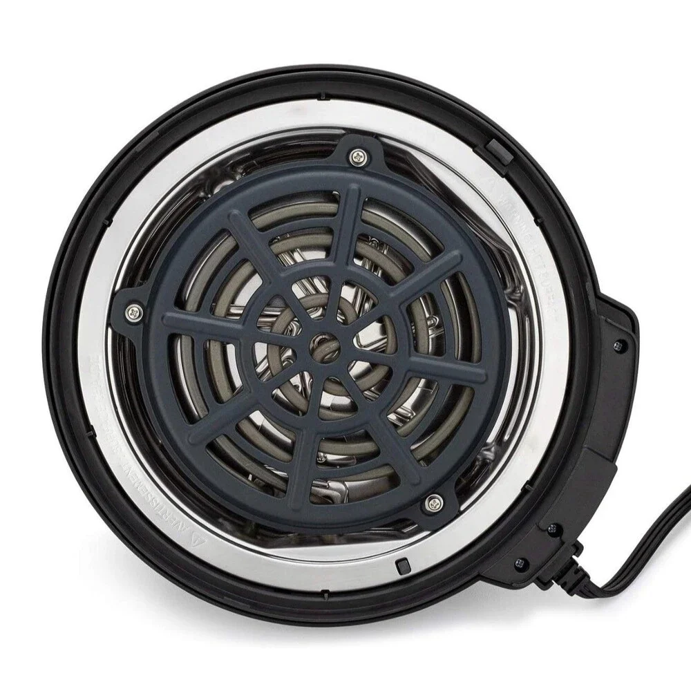 Instant Pot 6 Quart Multi-Use Air Fryer Lid with Base Compatible with Air Fryer